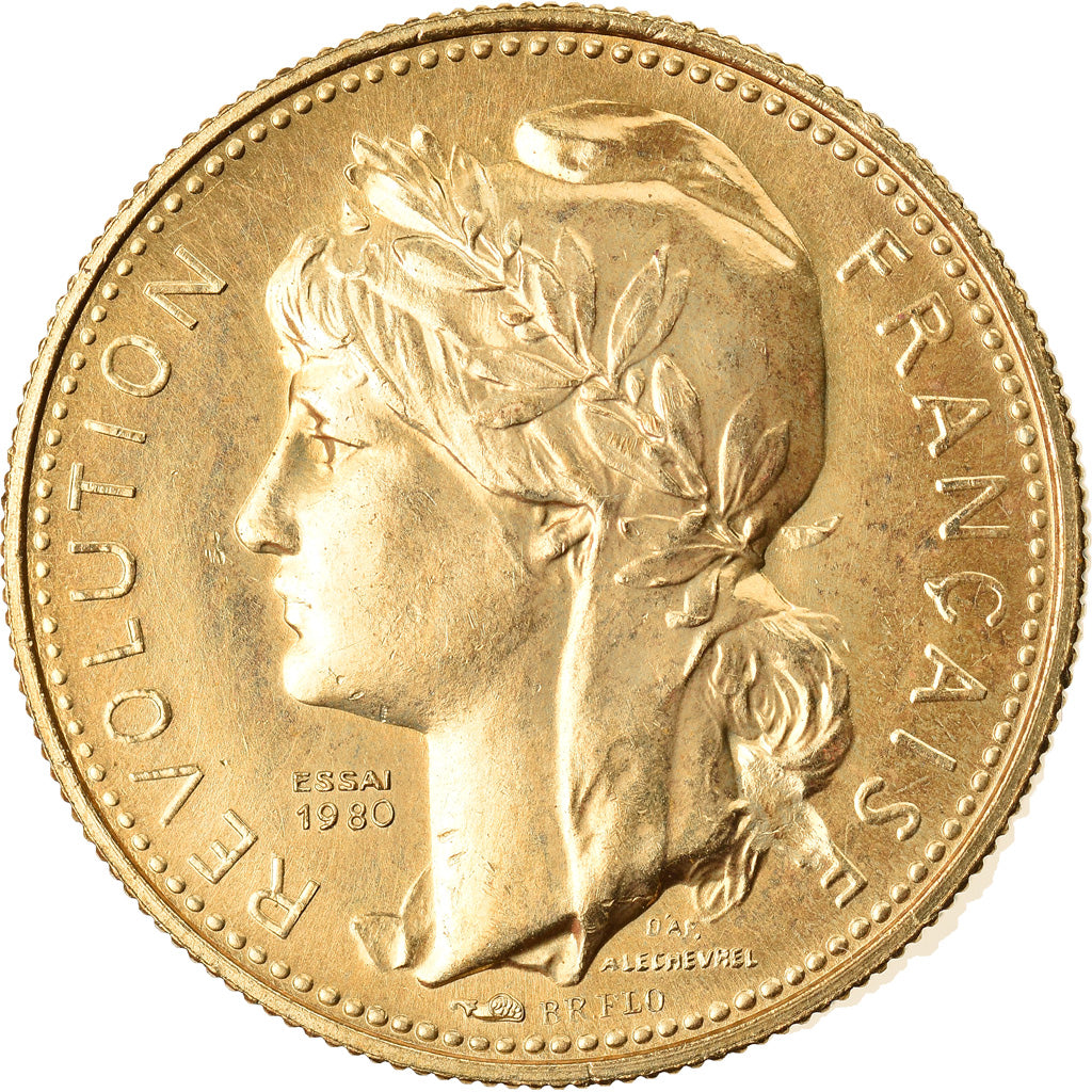 France, Medal, Bicentenaire de la Prise de la Bastille, History, 1989, MS(64)