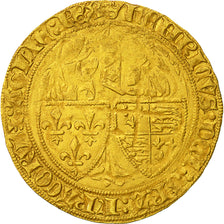 Coin, France, Henri VI de Lancastre, Salut d'or, Paris, VF(30-35), Gold