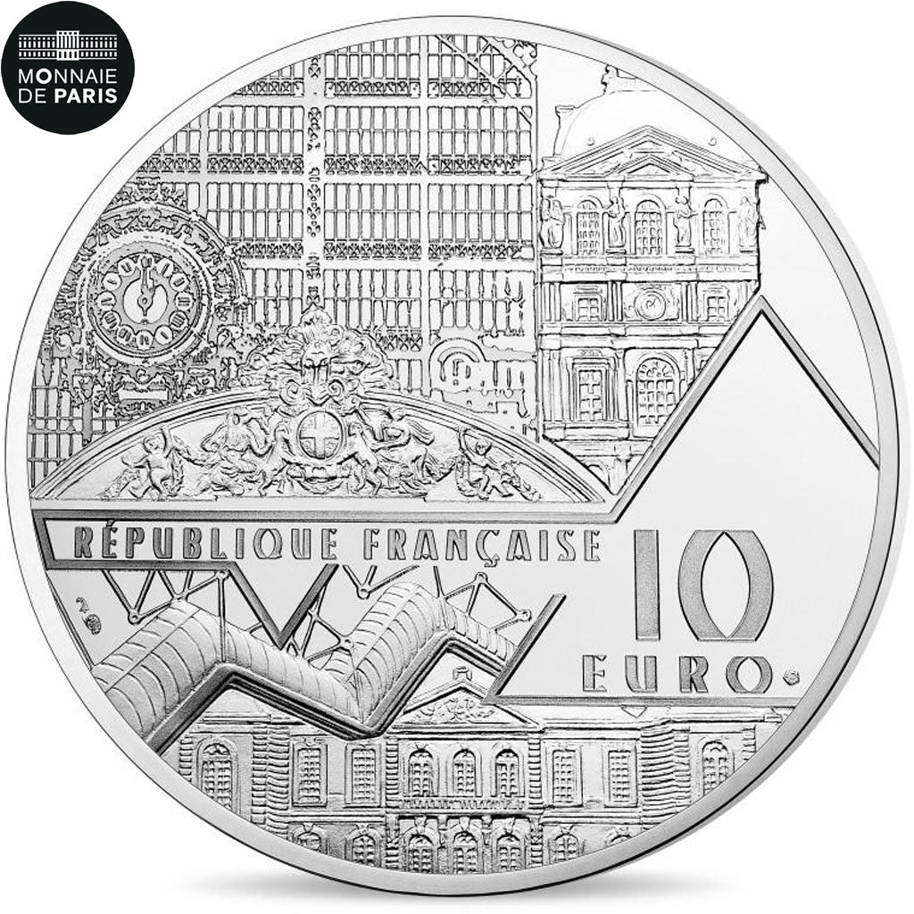 Coin, France, Monnaie de Paris, 10 Euro, Vénus de Milo, 2017, MS(65-70), Silver