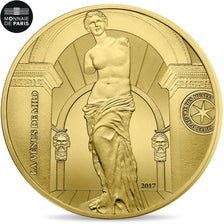 Coin, France, Monnaie de Paris, 50 Euro, Vénus de Milo, 2017, MS(65-70), Gold