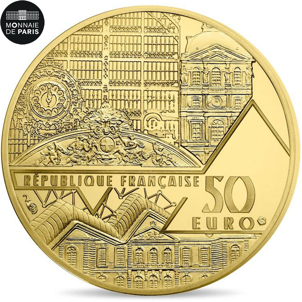 Münze, Frankreich, Monnaie de Paris, 50 Euro, Vénus de Milo, 2017, STGL, Gold