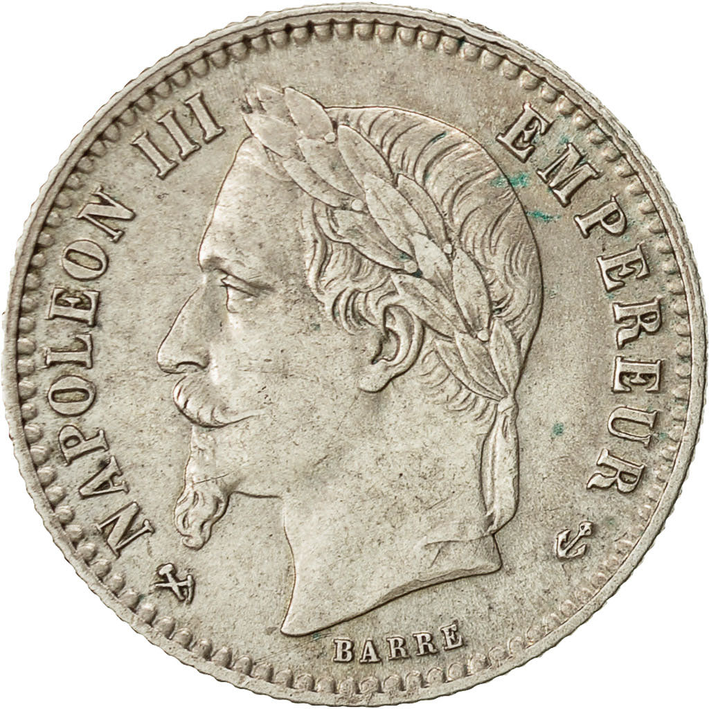 Coin, France, Napoleon III, Napoléon III, 50 Centimes, 1867, Bordeaux