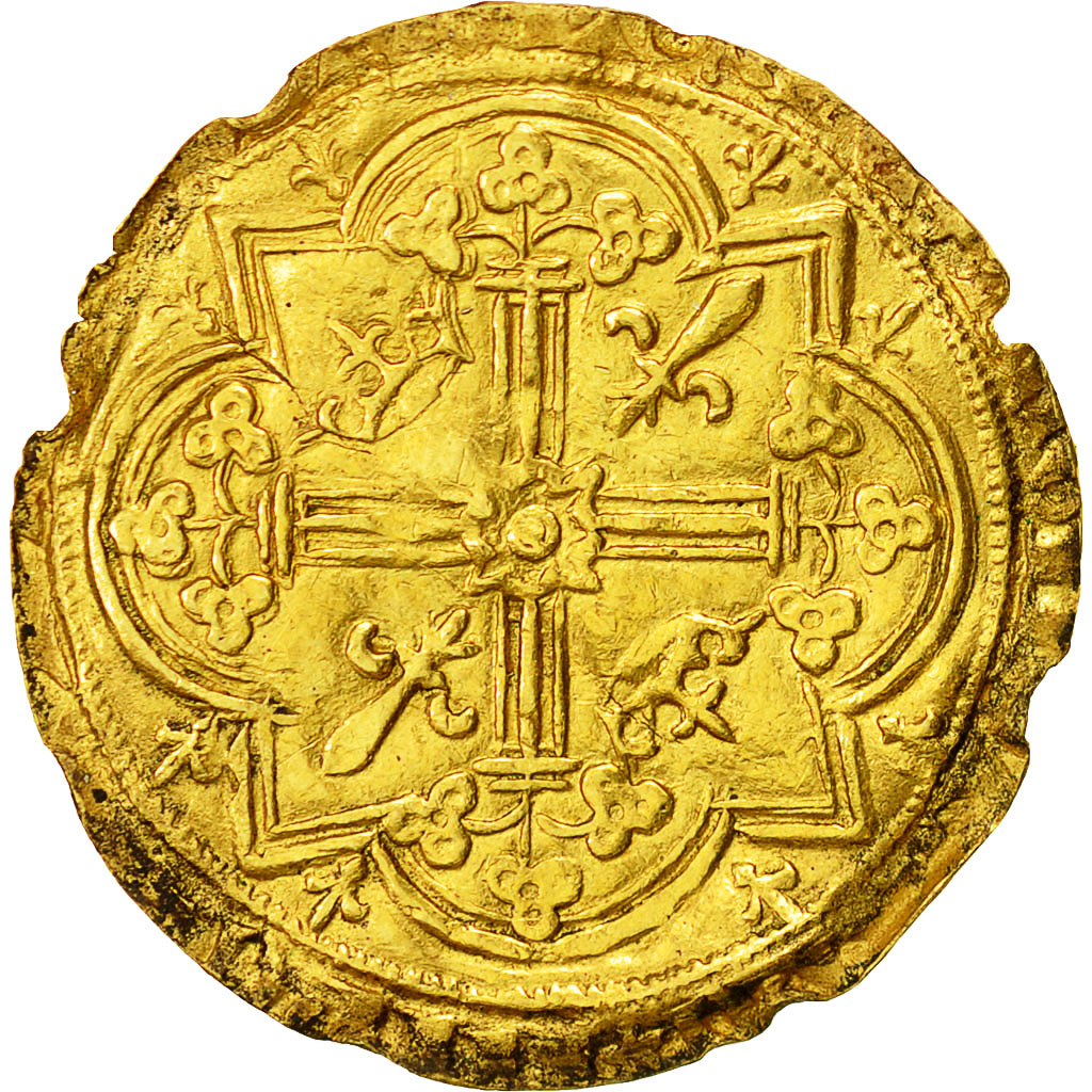 Frankreich, Charles V, Franc à pied, SGE+, Gold, Duplessy:360
