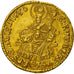 Coin, AUSTRIAN STATES, SALZBURG, Guidobald, 1/4 Ducat, 1660, AU(50-53), Gold