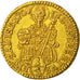 Moneda, ESTADOS AUSTRIACOS, SALZBURG, Johann Ernst, 1/4 Ducat, 1707, MBC+, Oro