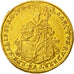 Coin, AUSTRIAN STATES, SALZBURG, Paris, 1/2 Ducat, 1644, AU(50-53), Gold, KM:151
