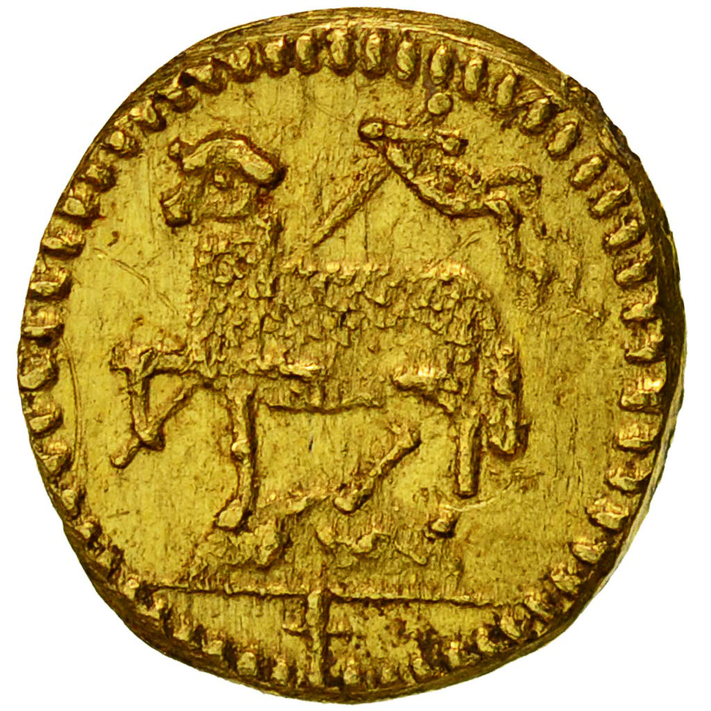 Coin, German States, NURNBERG, 1/16 Ducat, 1700, AU(55-58), Gold, KM:247