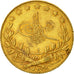 Coin, Turkey, Muhammad V, 100 Kurush, 1909, Qustantiniyah, EF(40-45), Gold