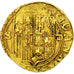 Spain, Jeanne et Charles, Escudo, Seville, VF(30-35), Gold