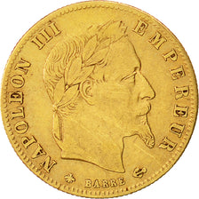 Monnaie, France, Napoleon III, Napoléon III, 5 Francs, 1866, Paris, TB+, Or