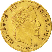Coin, France, Napoleon III, Napoléon III, 5 Francs, 1866, Paris, AU(50-53)