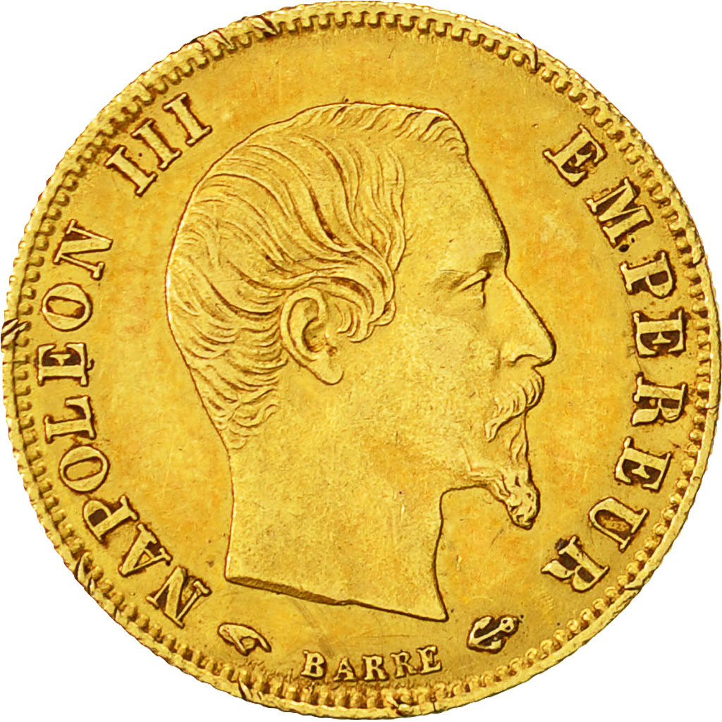 Coin, France, Napoleon III, Napoléon III, 5 Francs, 1859, Paris, EF(40-45)
