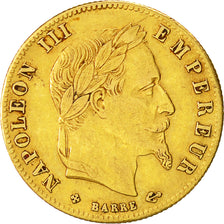 France, Napoleon III, 5 Francs, 1867, Strasbourg, EF(40-45), KM:803.2