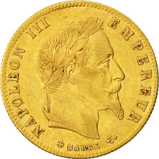 Coin, France, Napoleon III, Napoléon III, 5 Francs, 1866, Strasbourg