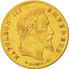 Monnaie, France, Napoleon III, Napoléon III, 5 Francs, 1866, Strasbourg, TTB