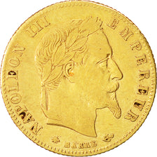 Moneta, Francia, Napoleon III, Napoléon III, 5 Francs, 1868, Paris, BB, Oro