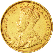 Monnaie, Canada, George V, 5 Dollars, 1912, Royal Canadian Mint, Ottawa, SUP