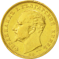 Moneda, Bulgaria, Ferdinand I, 20 Leva, 1894, Kormoczbanya, Hungary, MBC, Oro