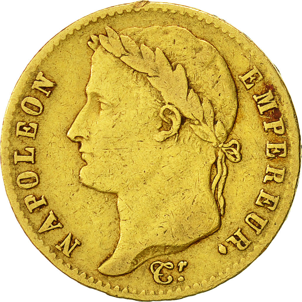 Coin, France, 20 Francs, 1815, Paris, EF(40-45), Gold, KM:705.1, Gadoury:1025a
