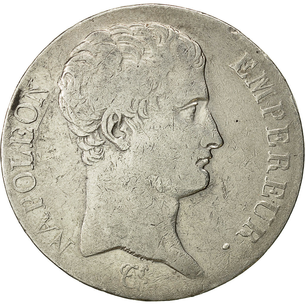 France, Napoléon I, 5 Francs, AN 13, Paris, VF(30-35), Silver, KM:662.1