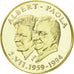 Belgium, Medal, Albert - Paola 1959-1994, 1994, MS(65-70), Gold
