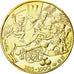 Belgium, Medal, Bataille de Waterloo, 1990, MS(65-70), Gold