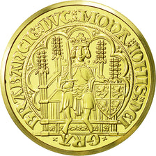 Spagna, Medal, Ecu Europa, 1995, FDC, Oro