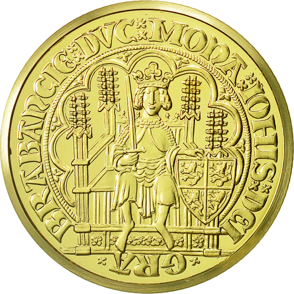 Netherlands, Medal, Ecu Europa, 1997, MS(65-70), Gold