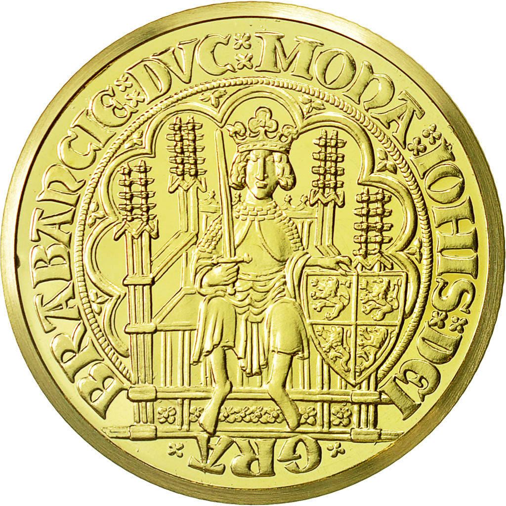 Luxembourg, Medal, Ecu Europa, 1997, MS(65-70), Gold