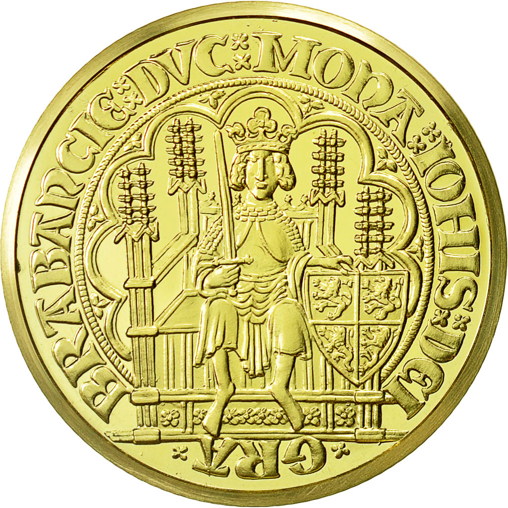 Italy, Medal, Ecu Europa, 1996, MS(65-70), Gold