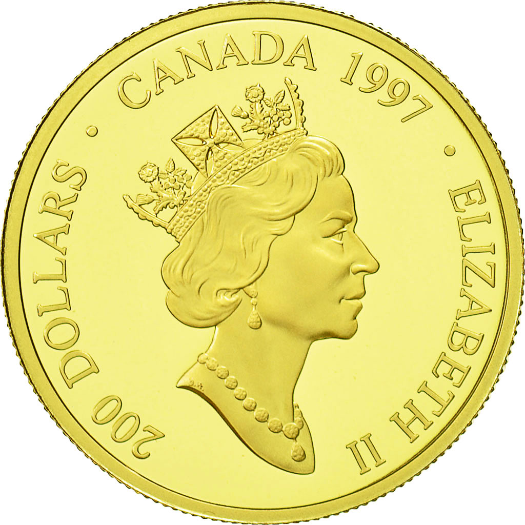 Canada, Elizabeth II, 200 Dollars, 1997, Royal Canadian Mint, Ottawa, MS(65-70)
