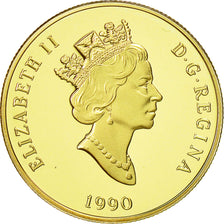 Coin, Canada, Elizabeth II, 100 Dollars, 1990, Royal Canadian Mint, Ottawa