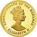 Coin, Bahamas, Elizabeth II, 100 Dollars, 1988, MS(65-70), Gold, KM:125