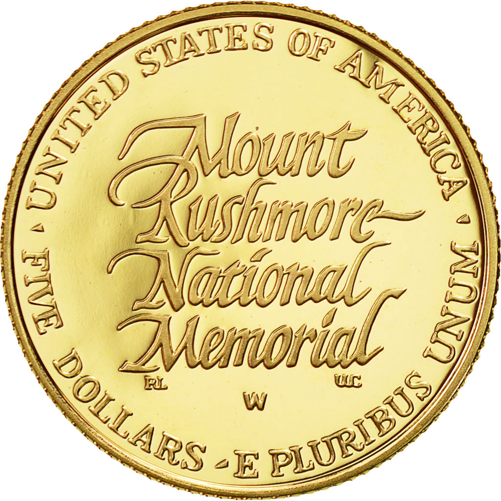 Coin, United States, $5, Half Eagle, 1991, U.S. Mint, West Point, MS(65-70)