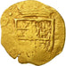 Spain, Philippe III, 2 Escudos, Seville, VF(20-25), Gold