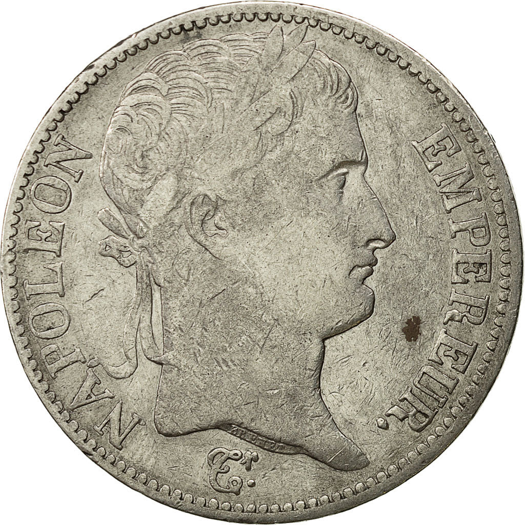 Coin, France, Napoléon I, 5 Francs, 1811, Paris, VF(30-35), Silver, KM:694.1
