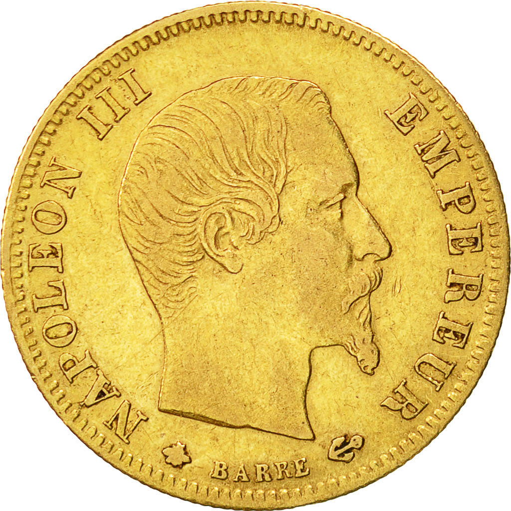 Coin, France, Napoleon III, Napoléon III, 5 Francs, 1859, Strasbourg