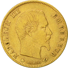France, Napoleon III, 5 Francs, 1860, Strasbourg, VF(30-35), KM:787.2