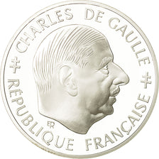Münze, Frankreich, Charles de Gaulle, Franc, 1988, Paris, STGL, Silber, KM:978