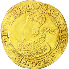 Coin, Great Britain, Charles I, Unite, Tower, EF(40-45), Gold, KM:150