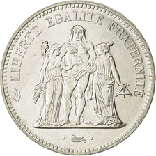 Moneda, Francia, Hercule, 50 Francs, 1974, EBC, Plata, KM:941.2, Gadoury:882a