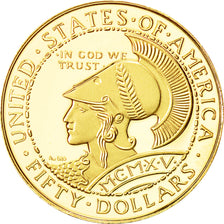 United States, Medal, Reproduction 50 dollars 1915, MS(65-70), Gold