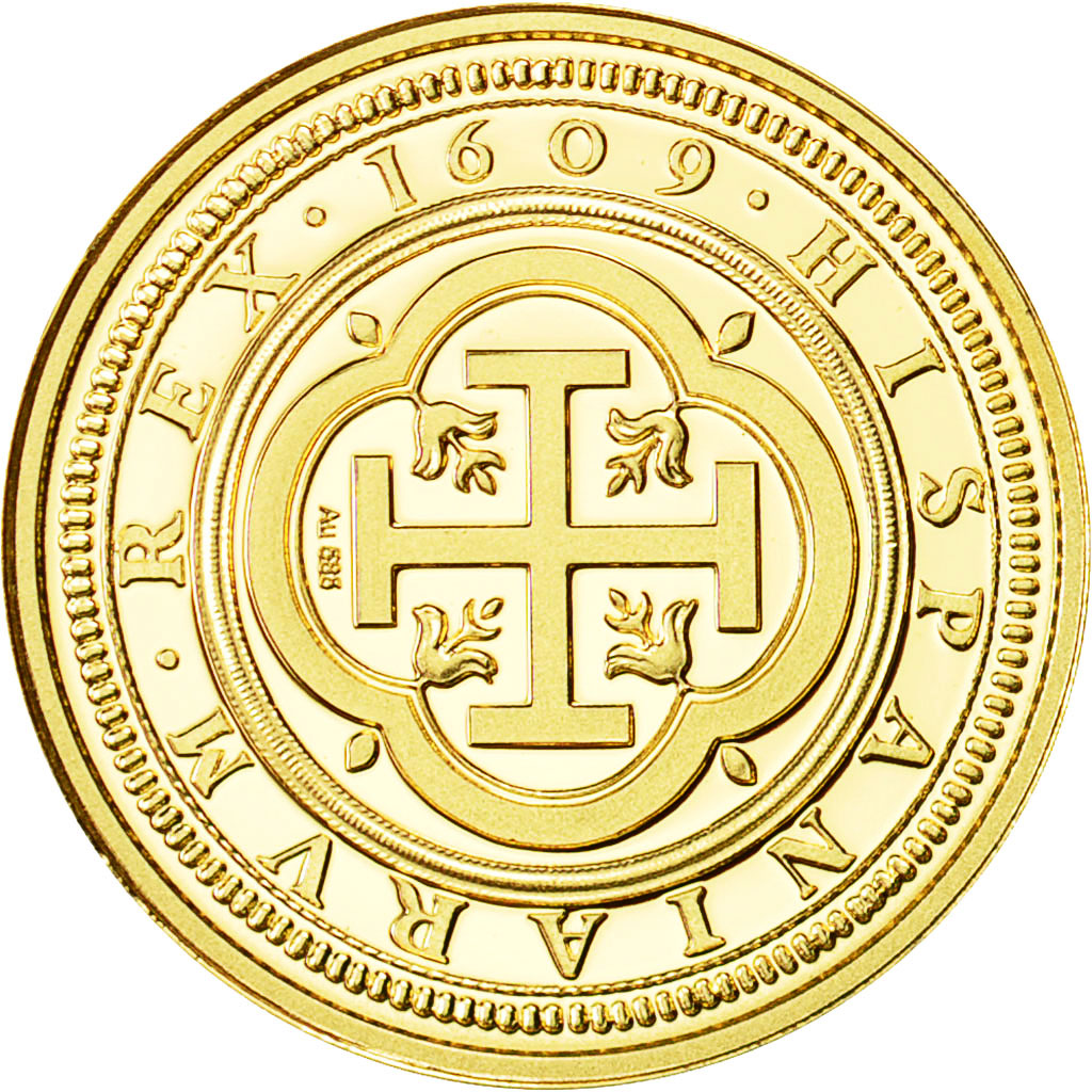 Spain, Medal, Reproduction Philippe III, MS(65-70), Gold