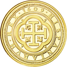 Spain, Medal, Reproduction Philippe III, MS(65-70), Gold