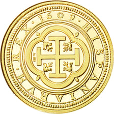 Espagne, Medal, Reproduction Philippe III, FDC, Or