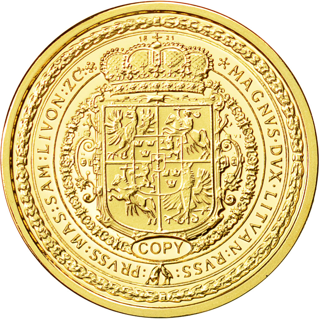 Poland, Medal, Reproduction Sigismundus III, MS(65-70), Gold