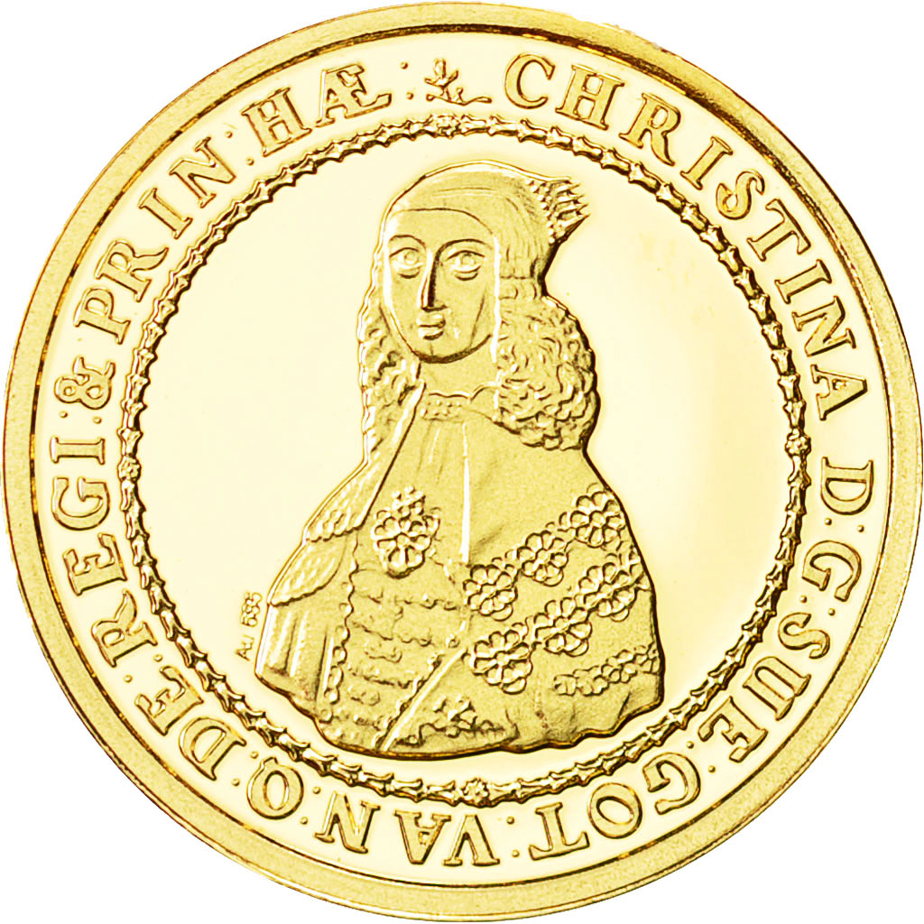 Latvia, Medal, Reproduction Dukat 1644, MS(65-70), Gold