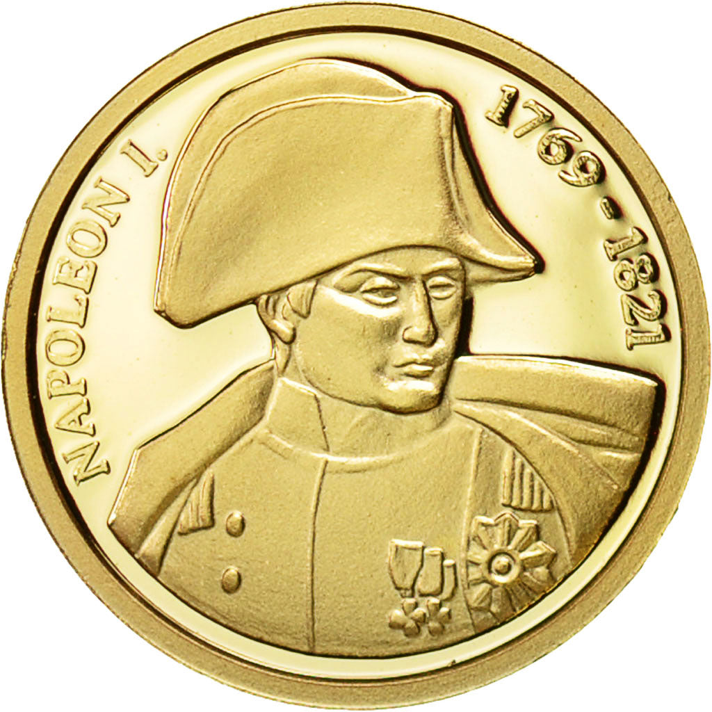 France, Medal, Napoléon Bonaparte, MS(65-70), Gold