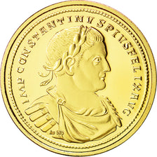 France, Medal, Reproduction Solidus Constantin, MS(65-70), Gold
