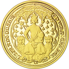 Gran Bretaña, Medal, Reproduction Edward Gold Coin, FDC, Oro